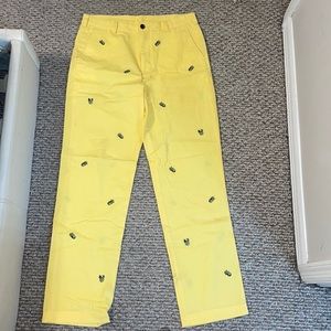 Brooks brothers pineapple pants size 34 by 34 men’s few stains
